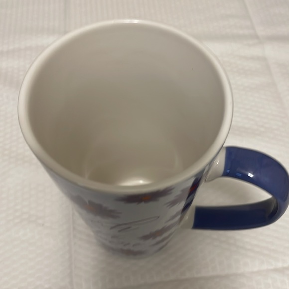 Modern Southern Home New Bone China Latte Mug with Lid - Picture 6 of 7